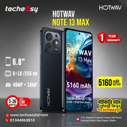 HOTWAV Note 13 Max Smartphone (16GB/256GB)