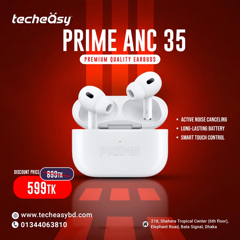 Prime ANC 35 Bluetooth Headset