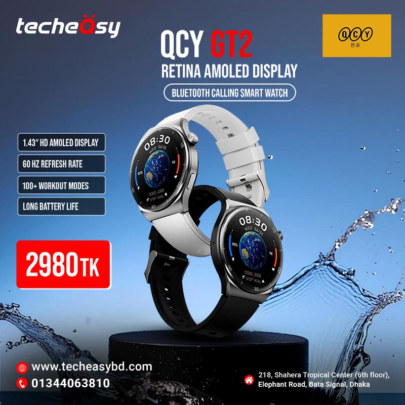 1 QCY GT2 Smart Watch