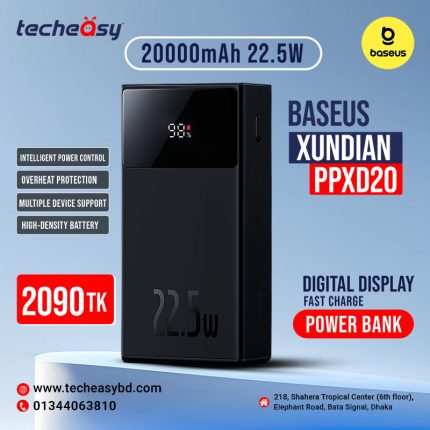 Baseus Xundian 20000mah Digital Display 22.5W Power Bank