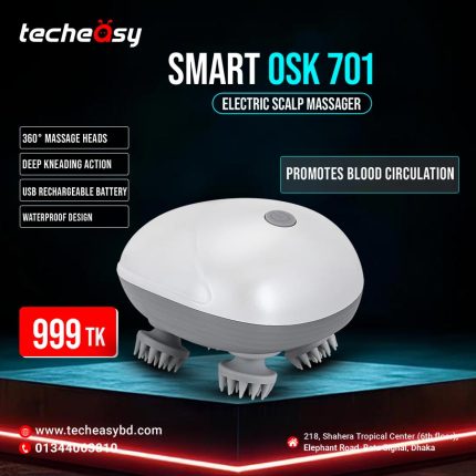 Smart Head Massager Kneading Vibrating Device