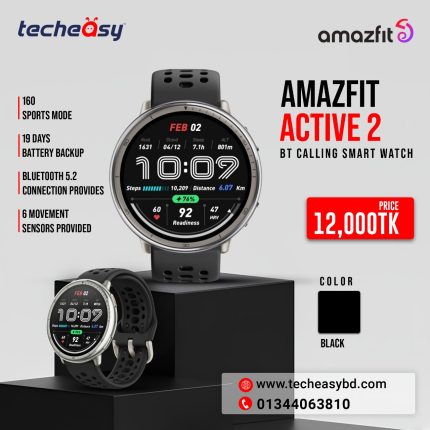 Amazfit Active 2 BT Calling Smart Watch