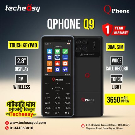 Qphone Q9 Touch Button Phone